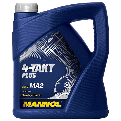 Моторное масло Mannol 4-TAKT PLUS 10W-40, 4л (Mannol: MN7202-4)